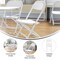 Emma and Oliver 2 Pack Kids Plastic Folding Chair Daycare Home School Furniture